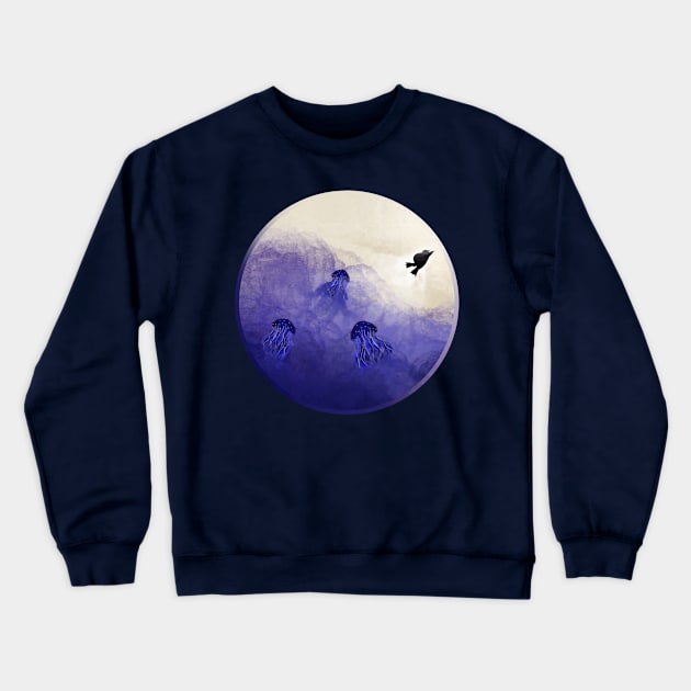 under water Crewneck Sweatshirt by barbasantara